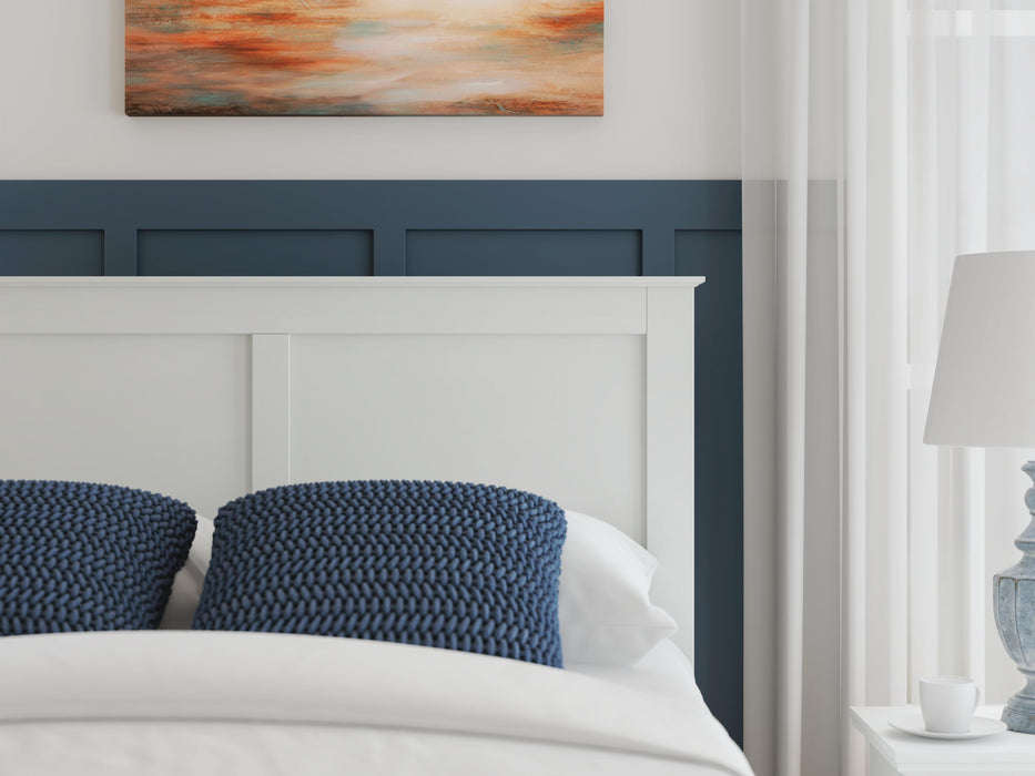 Signature Design White Full Panel Bed