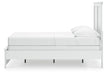 Signature Design White Full Panel Bed