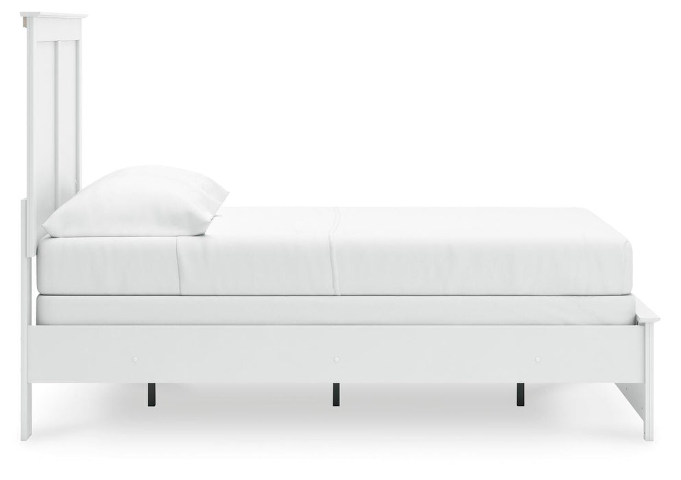 Signature Design White Full Panel Bed