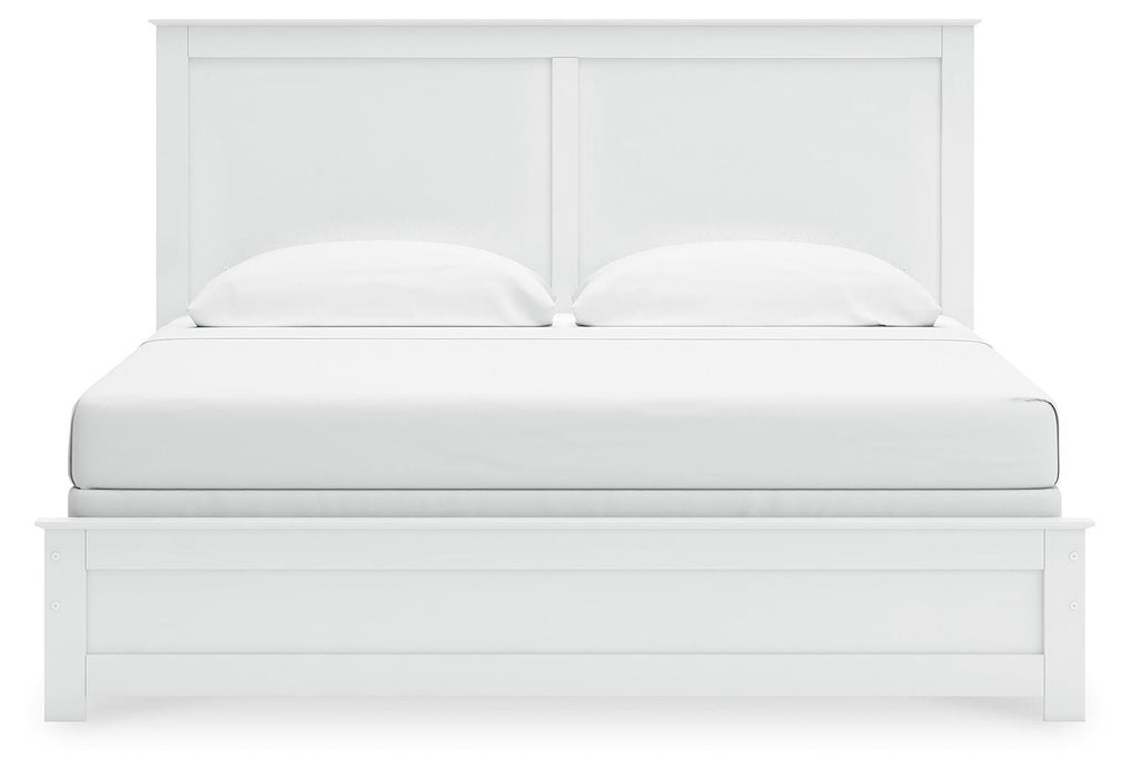 King Panel Bed