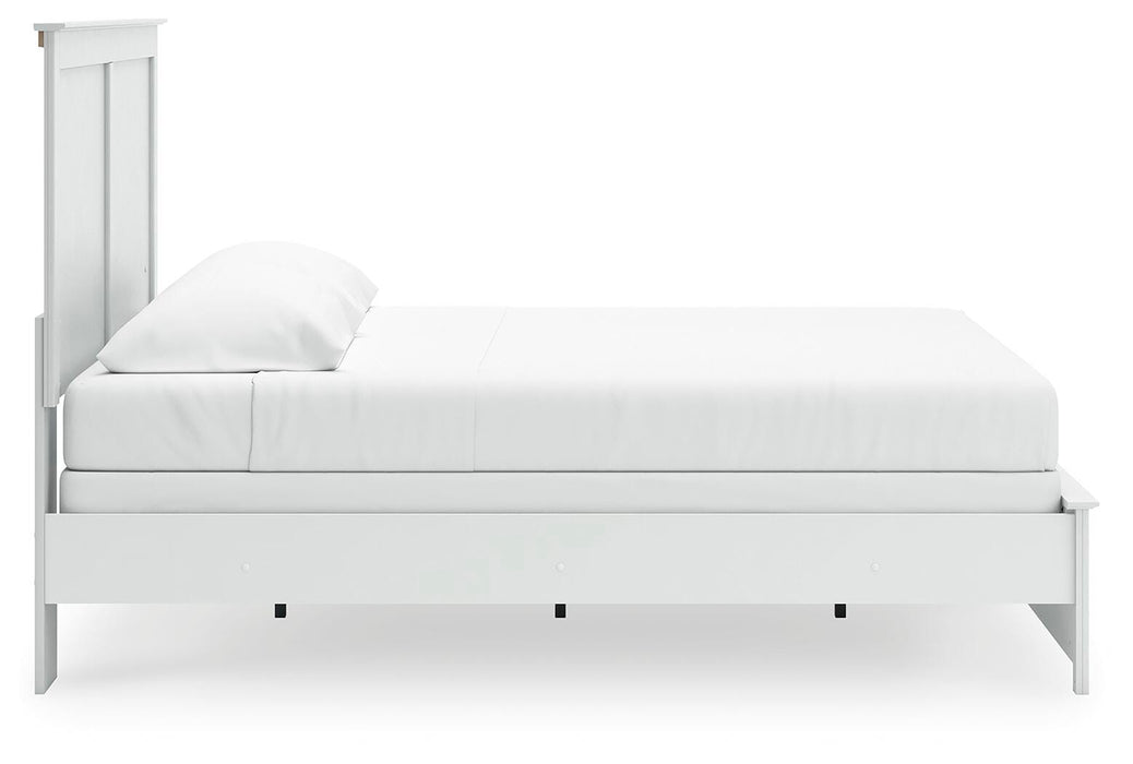 King Panel Bed