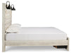 King Panel Storage Bed