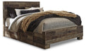 Queen Panel Bed with 2 Side Storage