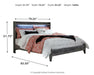 King Panel Bed