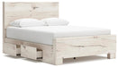 Queen Panel Bed with Storage