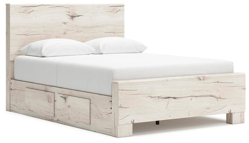 Queen Panel Bed with Storage