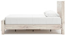 Queen Panel Bed with Storage
