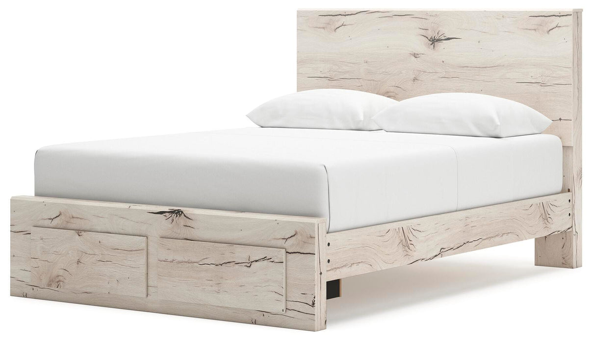 Queen Panel Storage Bed