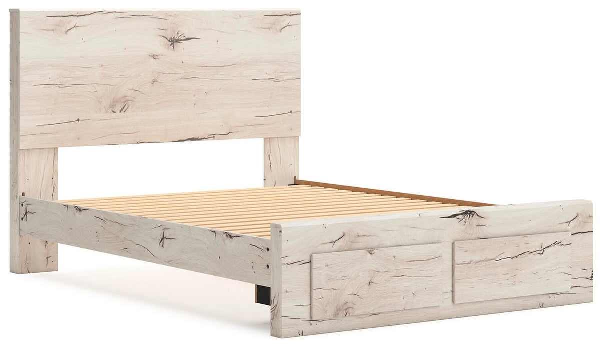Queen Panel Storage Bed
