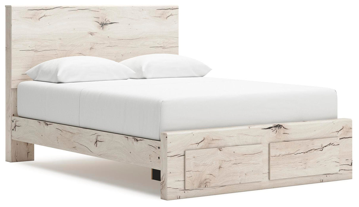 Queen Panel Storage Bed