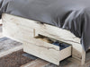 Queen Panel Storage Bed