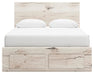 Queen Panel Storage Bed