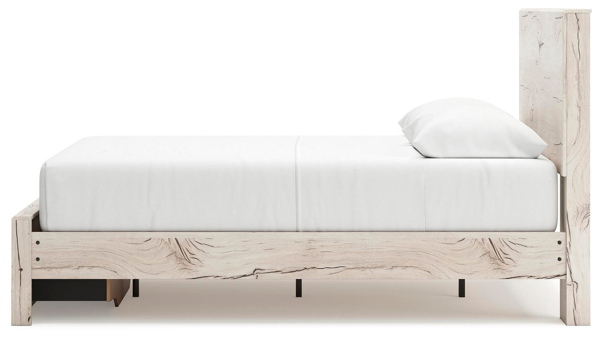 Queen Panel Storage Bed