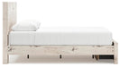 Queen Panel Storage Bed