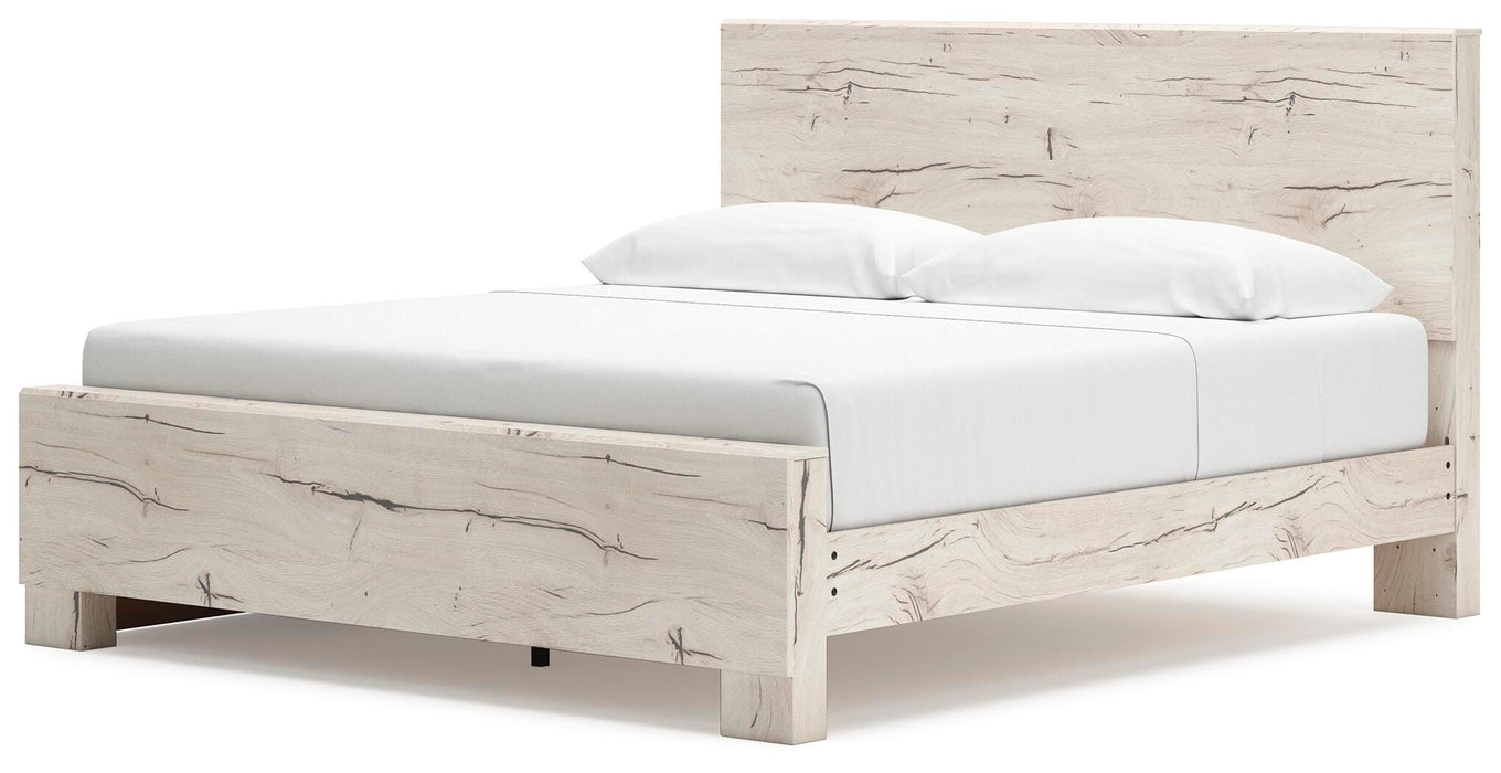 King Panel Bed with Storage