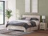 King Panel Bed with Storage