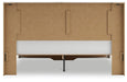 King Panel Storage Bed