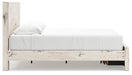 King Panel Storage Bed