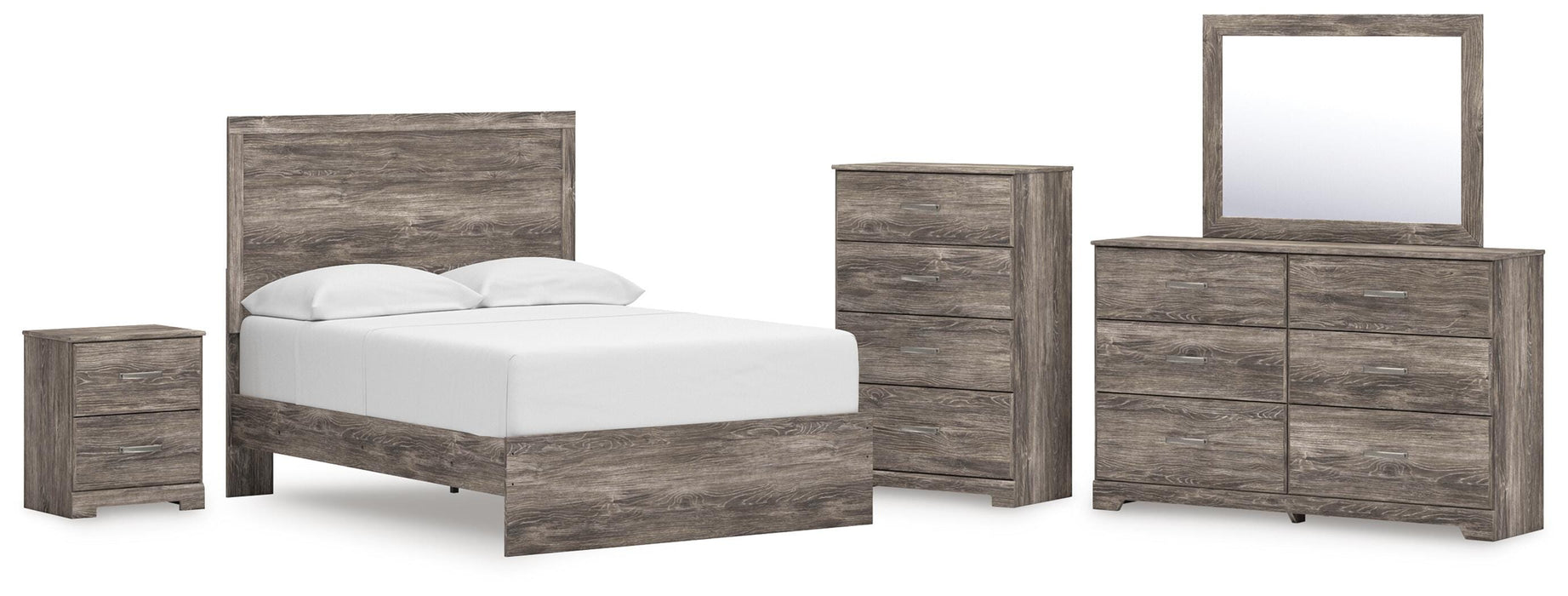 Signature Design Gray 7-Piece Bedroom Package