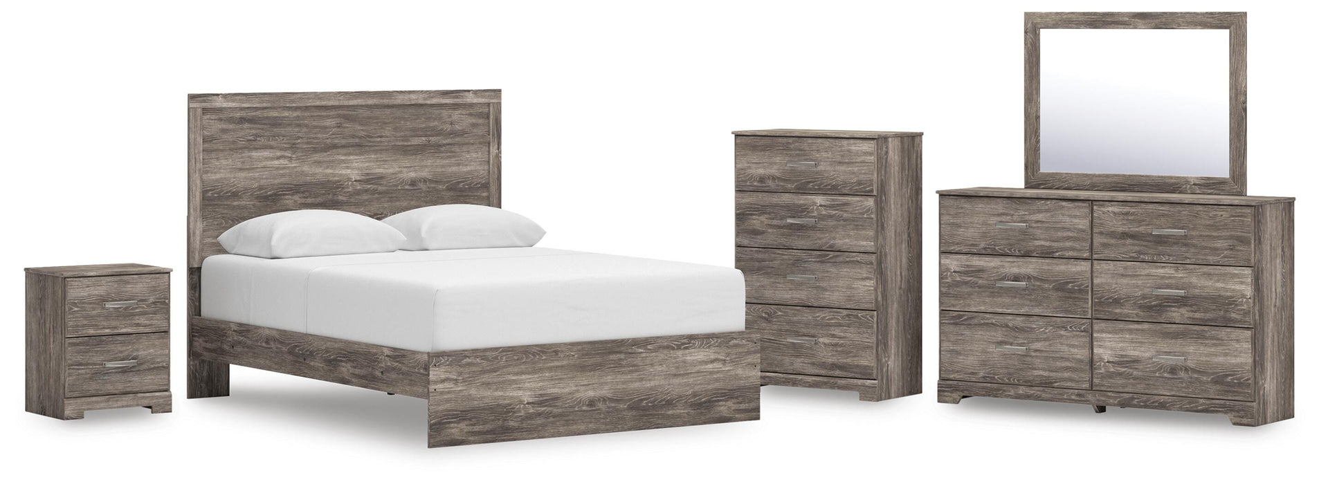 Signature Design Gray 7-Piece Bedroom Package