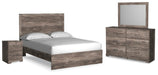 Signature Design Gray 6-Piece Bedroom Package