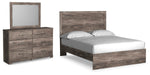 Signature Design Gray 5-Piece Bedroom Package