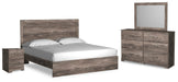 Signature Design Gray 6-Piece Bedroom Package