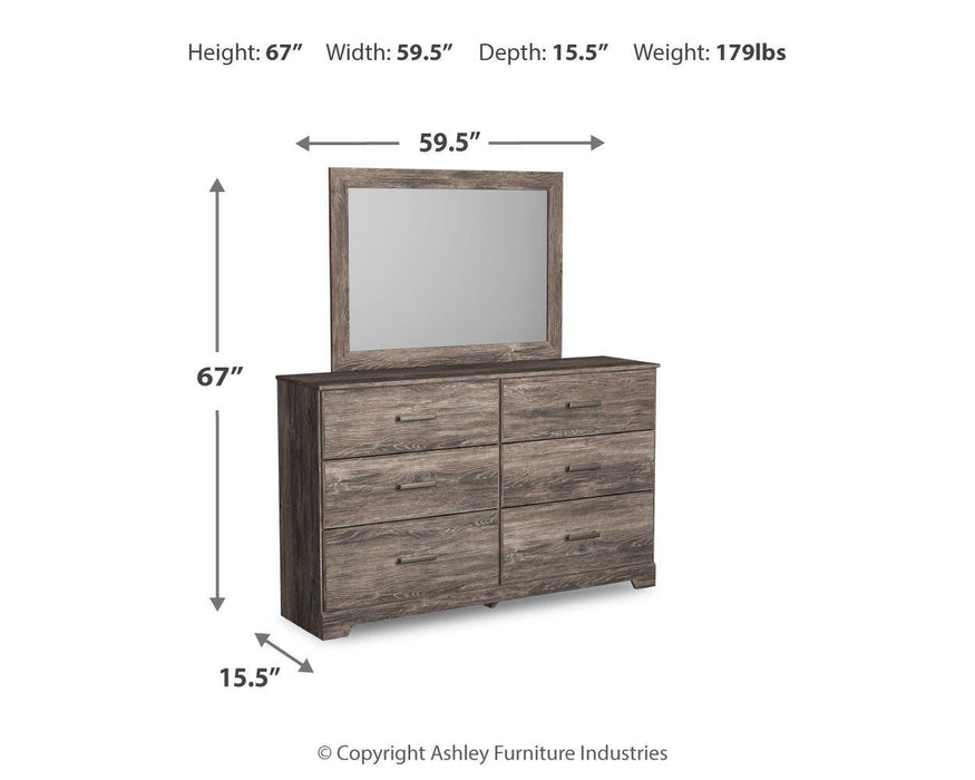 Signature Design Gray 7-Piece Bedroom Package