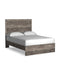 Signature Design Gray Full Panel Bed