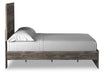 Signature Design Gray Full Panel Bed