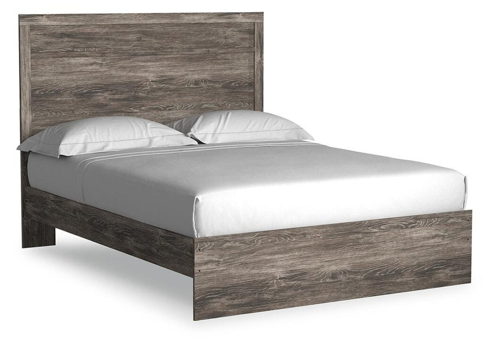 Signature Design Gray Queen Panel Bed
