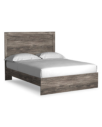 Signature Design Gray Queen Panel Bed