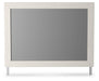 Signature Design White Bedroom Mirror