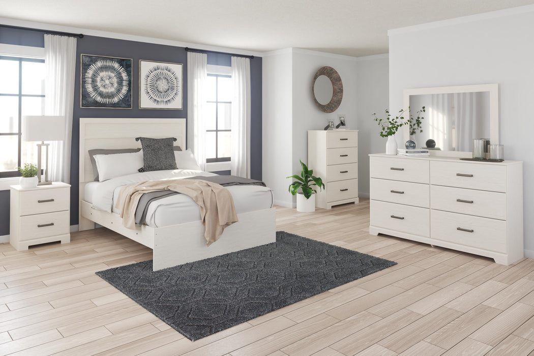 Signature Design White Full Panel Bed