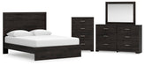 Signature Design Charcoal 6-Piece Bedroom Package