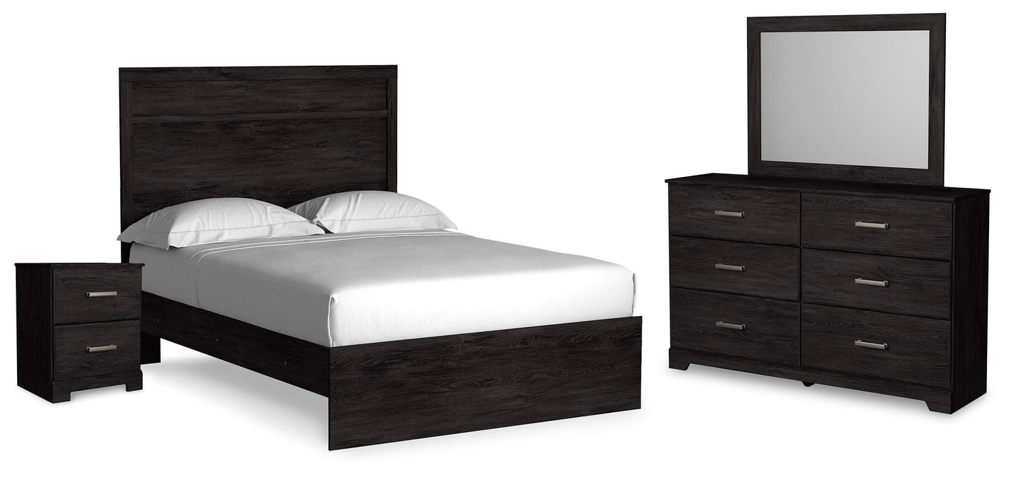 Signature Design Charcoal 6-Piece Bedroom Package