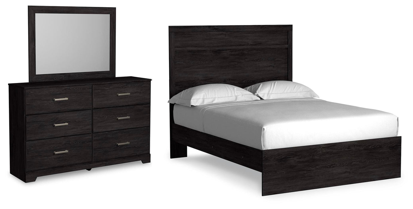 Signature Design Charcoal 5-Piece Bedroom Package