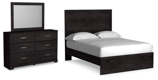 Signature Design Charcoal 5-Piece Bedroom Package