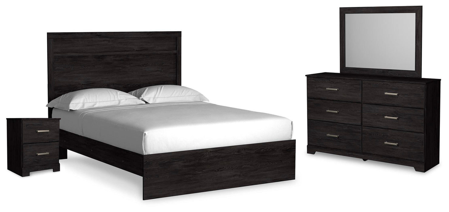 Signature Design Charcoal 6-Piece Bedroom Package