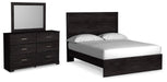 Signature Design Charcoal 5-Piece Bedroom Package
