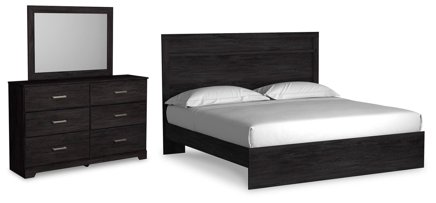 Signature Design Charcoal 5-Piece Bedroom Package