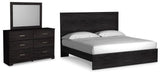 Signature Design Charcoal 5-Piece Bedroom Package