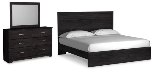 Signature Design Charcoal 5-Piece Bedroom Package