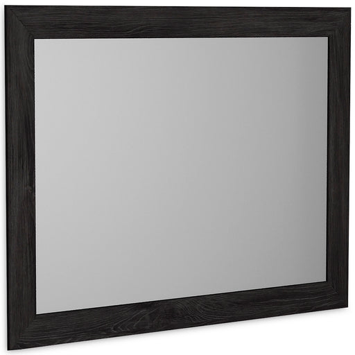 Signature Design Charcoal Bedroom Mirror