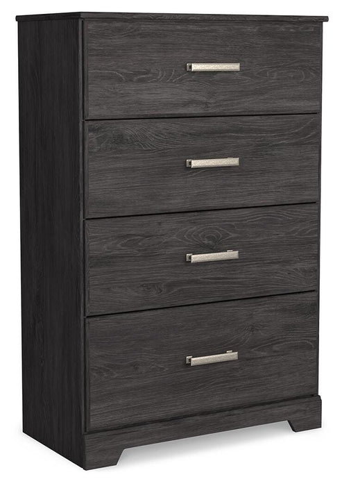 Signature Design Charcoal 7-Piece Bedroom Package