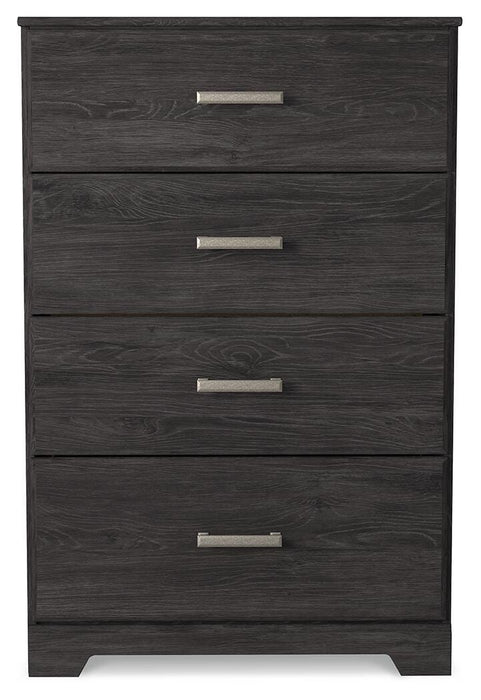 Signature Design Charcoal 7-Piece Bedroom Package