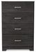 Signature Design Charcoal 6-Piece Bedroom Package
