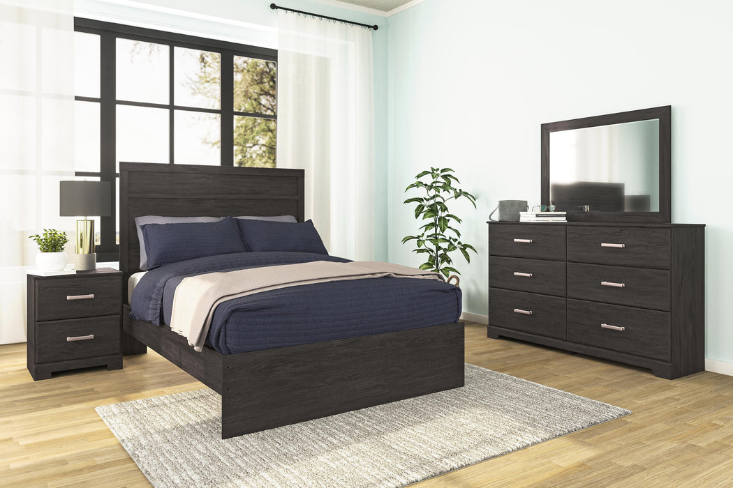 Signature Design Charcoal 6-Piece Bedroom Package