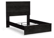 Signature Design Charcoal Full Panel Bed