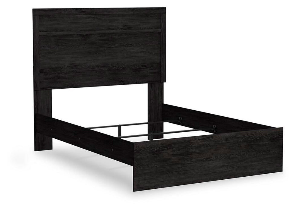 Signature Design Charcoal Full Panel Bed